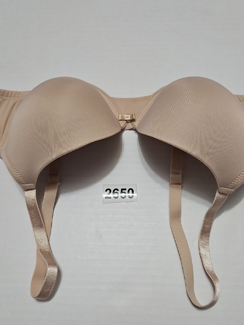 Maidenform Beige Smooth Contour Push Up Seamless Underwire Bra Size 38C - Picture 8 of 8